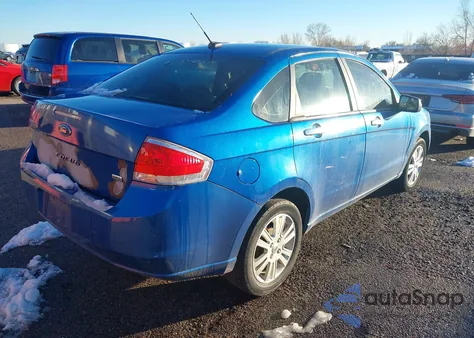 2010 Ford Focus Sel из США, поврежденный, VIN 1FAHP3HN5AW206676